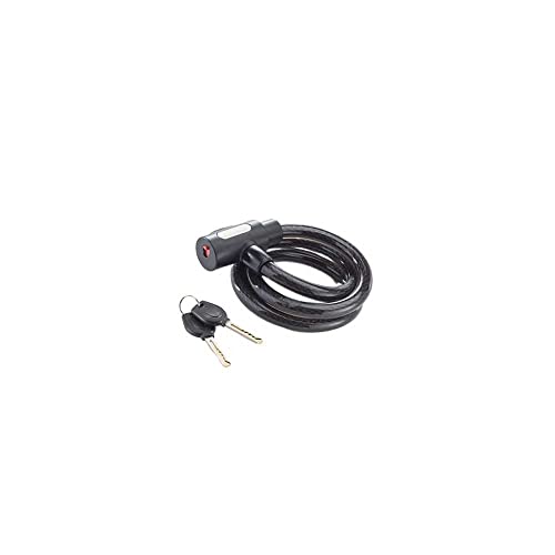 Mottez Lbxa113Q - Cavo Antifurto A Chiave, 100 Cm