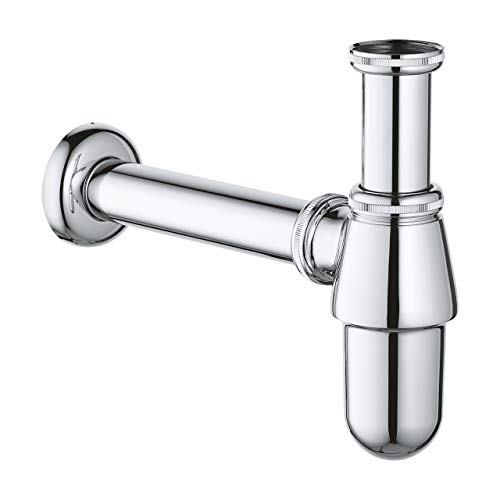 Grohe Gro-28920000 28920000-Sifon De Lavabo 1 1/4", Nero