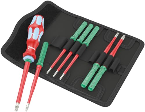 Wera Kraftform Kompakt Vde Stainless 8 Extra Slim 1 Tool Finder, 8 Pezzi