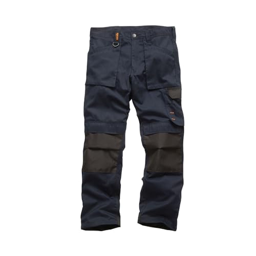 Scruffs Uomo Worker Pantaloni Da Lavoro Not Applicable, Grigio (Graphite 001), (Taglia Unica: 38)