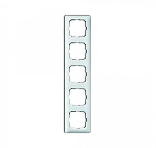 Busch-Jaeger, Mascherina Per Prese, 5 Moduli, Linear, 102, 2515-214K-102