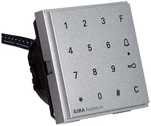 Gira, Tastiera Codice Keyless In 260565 Gira Tx_44 (Wg Up), Alluminio