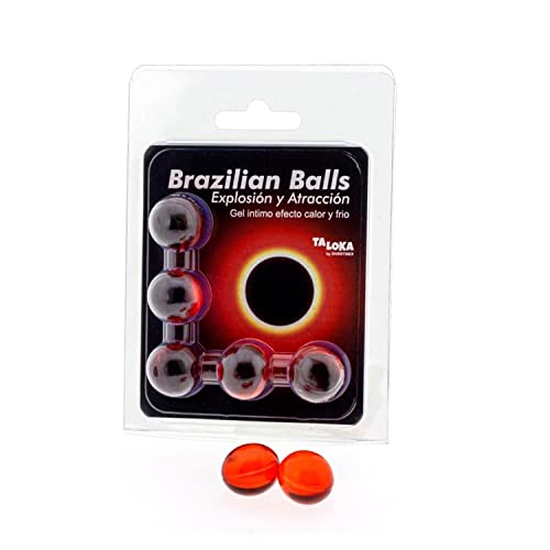 Diverty Sex 5 Brazilian Balls Explosion De Aromas Gel Excitante Efecto Calor Y Frio.