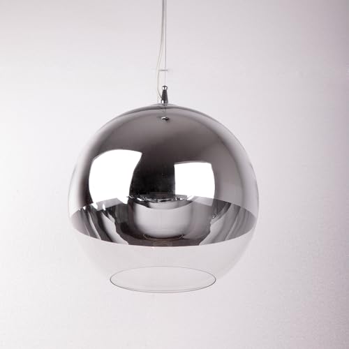 Lampara De Techo 30X30X175 Cristal