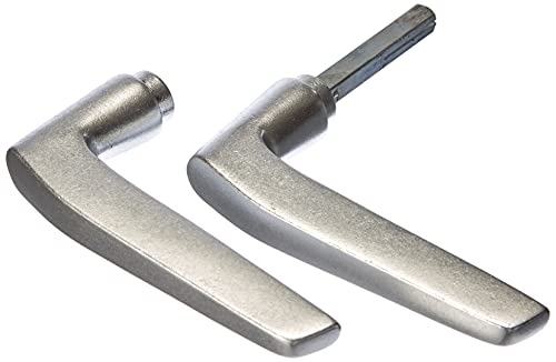 Coppia Di Cavalletti Quadrati In Alluminio Da 8 Mm.