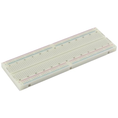 Velleman Breadboard, Senza Saldatura, 830 Contatti, Compatibile Con Arduino, Abs, Grigio
