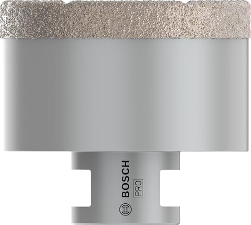 Bosch Professional 1X Fresa Diamantata Best For Ceramic Dry Speed, Foratura A Secco Della Ceramica Dura, Ø 68 X 35 Mm, Accessorio Smerigliatrice Angol