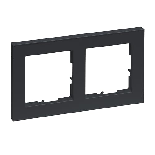 Legrand, Seano+ 765482 - Telaio, Termoplastico Senza Alogeni, Produzione E Imballaggio Sostenibili, Colore: Antracite Laccato, 765482