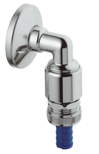 Grohe 41126000 Eggemann Original Was, Raccordo A Gomito Per Flessibile Doccia Dn15 Con Aeratore