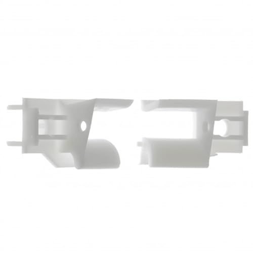 Cyclingcolors 2X Tapparella Tulipe Modello Polyréno Zf Per Lamelle Da 7 A 9 Mm Imbuto In Pvc Bianco Binario Di Guida Protezione Universale Tenda Per F