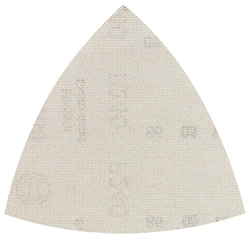 Bosch Professional 2608621195 Triangolo Abrasivo M480 Best For Wood And Paint, Legno E Tinta, Dimensioni Grana P240, Accessorio Per Levigatrice A Delt