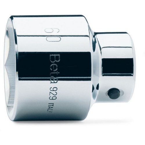 Beta 929 50 - Chiavi A Bussola Con Attacco Quadro Femmina 1" Bocca Esagonale, Cromate