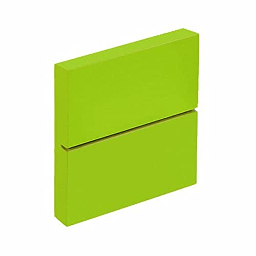 Homeline Fittings 7-456.07 - Dispositivo Di Supporto Vetri Mdf, Per Vetri Da 6 Mm, Colore: Pistacchio