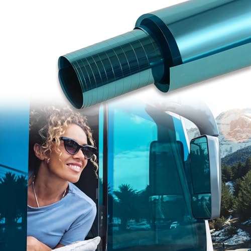 Xhuangtech 35% Vlt Pellicola Protettiva Per Parabrezza Auto Pellicola Protettiva Solare Contro Calore E Raggi Uv, Membrana Resistente Ai Graffi, 50 Cm