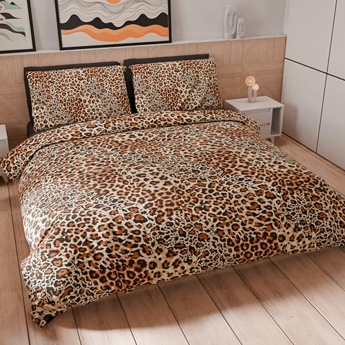 Petti Artigiani Italiani - Set Copripiumino Singolo 160X200 Cm (1 Federa 50X80 Cm Inclusa), Parure Copripiumino Morbida Microfibra Con Stampa Digitale