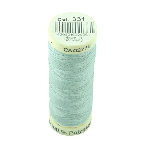 Gutermann 2T100/331 | 331-Spearmint 100% Polyester Sew All Sewing Thread | 100M By Gutermann