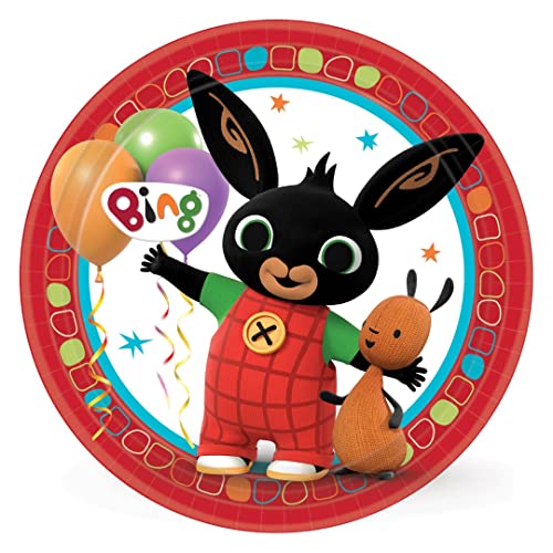 Amscan International 9901515 Bing Piatti Di Carta 23 Cm