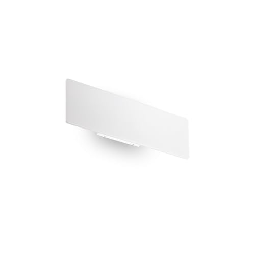 Ideal Lux Zig Zag - Lampada Da Parete A Led Integrata, 29 Cm, 2700 K, Colore: Bianco