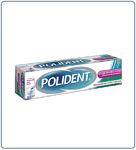 Polident Lunga Tenuta & Durata Crema Adesiva 40 G