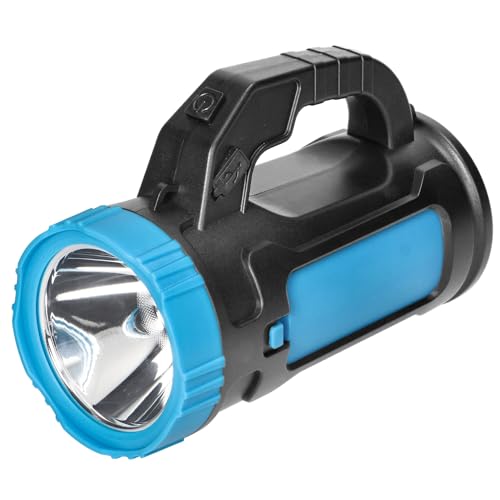 Miratic Torcia Led Ricaricabile Smd 3W + Cob 3W 110Lm - Torcia Led Potente 2 Tipi Di Alimentazione: Batteria Da 1200 Mah O 3Xaa