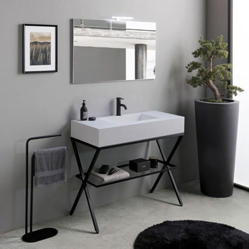 Kiamami Valentina Mobile Bagno A Terra 100Cm