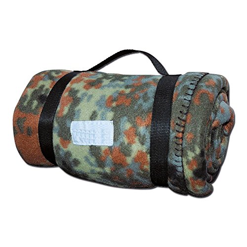 Coperta In Pile Commando Mimetico