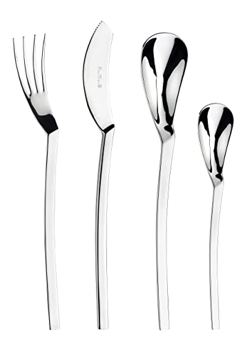 Pintinox Set Da 24 Pz, Posate Serie Archi In Acciaio Inox Nichel Free, Box Gift