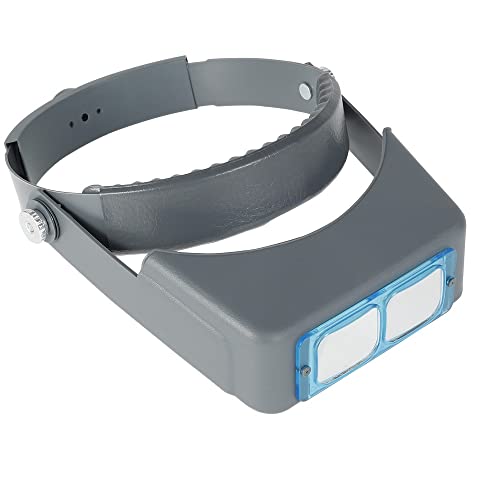 Occhiali Ingrandimento Lente D'Ingrandimento Montata Sulla Testa Obiettivo Hd Con 4 Lenti Sostituibili Per Gioielli Orologi Artigianato Riparazione (A
