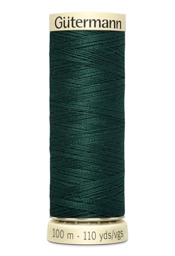 Gutermann 2T100% 2F18/18-Dark Forest 100% Poliestere Sew Tutti I Filati Per Cucire, 100 M