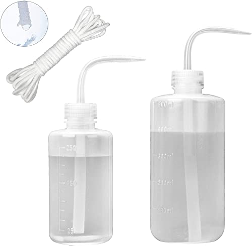 Orimerc 250 Ml E 500 Ml Annaffiatoio Per Piante Da Appartamento Succulente Cactus Spremere Ugello Lungo Waterer Bonsai Terrario Orchidee Laboratorio D