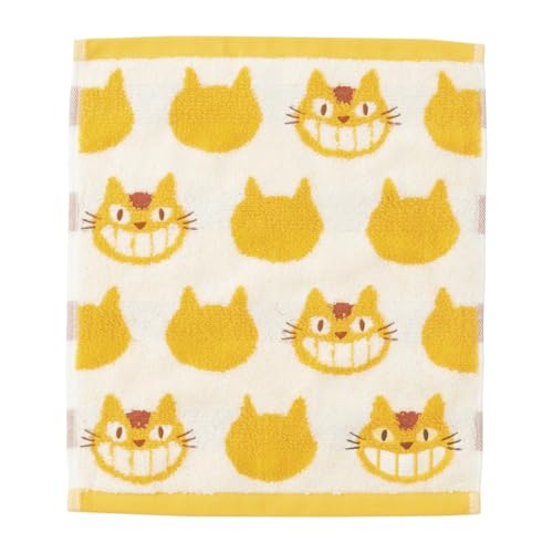 Marushin My Neighbor Totoro Mini Towel Catbus 25 X 25 Cm Studio Ghibli