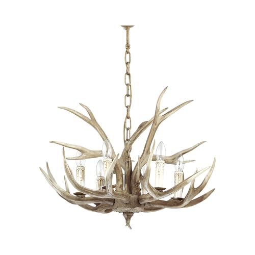 Lampada A Sospensione Con 6 Luci Modello Chalet Sp6 Ideal Lux Questa Lampada Ha Una Montatura Con Struttura Portante In Metallo Elementi Decorativi In