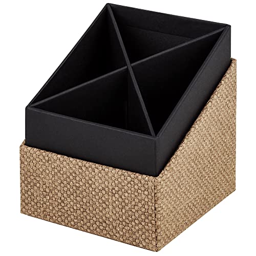 Rössler Papier 1331452600 - S.O.H.O. Astuccio Per Matite, 86 X 86 X 100 Mm, Linea Speciale Nocciola, 1 Pezzo