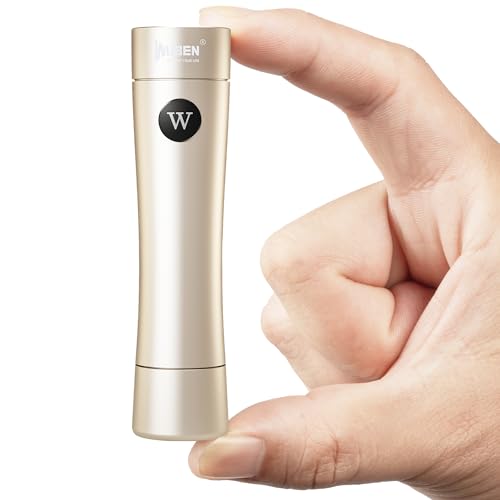 Wuben C5 Mini Torcia Led Ricaricabile, 700 Lumen Torcia Edc Ricaricabile Usb Estremamente Luminosa, 6 Modalità Lampada Portatile Impermeabile Ip65 Per