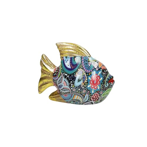 Brandani Salvadanaio Pesciolino Portafortuna 12Cm Dolomite Multicolore