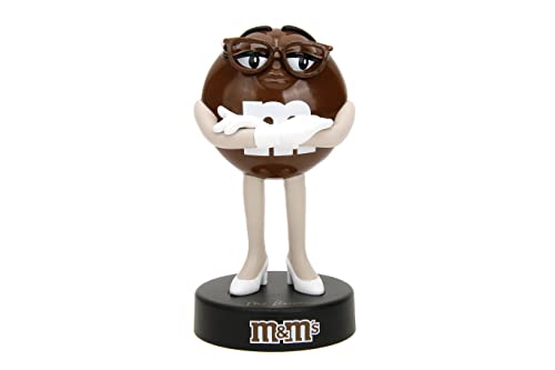 M&M'S 4" Brown Die-Cast Collectible Figure, Toys For Kids And Adults