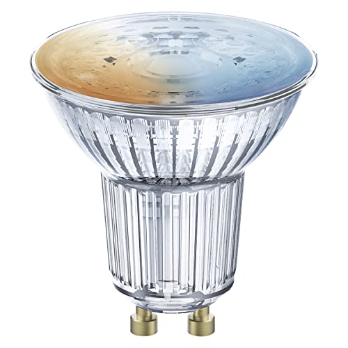 Ledvance Smart+ Spot Gu10 Tw, Led Retrofit Reflektorlampe Mit Smart Home Technologie Zigbee, Farbtemperatur Einstellbar, Par16, 1Er Pack
