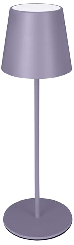 Majestic Agata - Lampada Da Tavolo Led Senza Fili Ricaricabile, Lunga Durata, Dimmer Touch, Luce Calda-Naturale-Fredda, Per Interni Ed Esterni Ip54, H