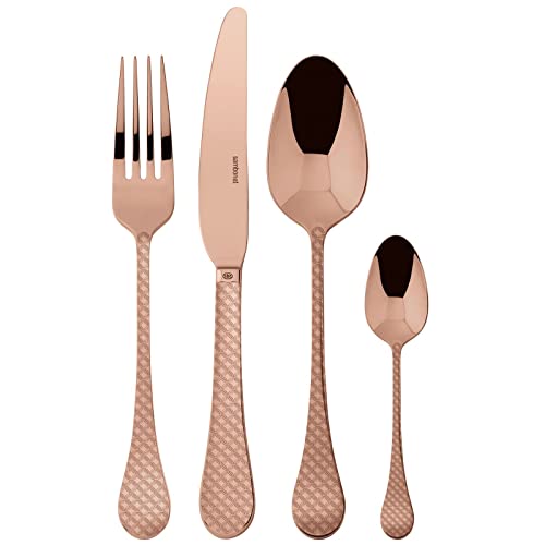 Sambonet Servizio 24 Pz Monoblocco Taormina Pvd Copper