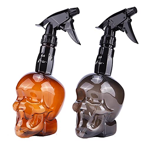 Wilsonzin 2 Pezzi Bottigliette Spray, Nebulizzazione Ultra Fine Flacone Spray,Bottiglietta Spray Per Parrucchieri, Per Barbiere, Piante, Fiori, Pulizi