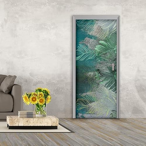 Adesivi Per Porte In Pvc Premium, Protezione Adesiva Per Porte, Applicazione Facile E Senza Bolle, Rivestimenti Per Porte Da Interno 83 X 210 Rifilabi