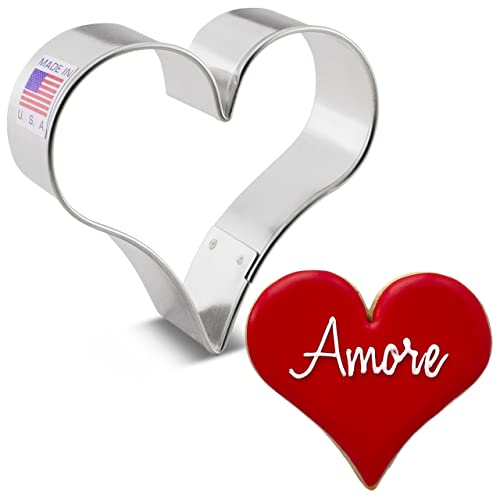 Formina Per Biscotti Stampo San Valentino Amore Cuore 7,6 Cm, Prodotto Negli Stati Uniti By Ann Clark