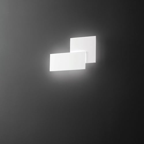 Perenz Applique Contemporanea Quantic Alluminio Bianco Led Integrato 23W