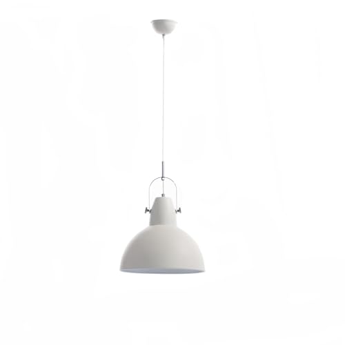 Kande - Lampada A Sospensione In Metallo Bianco