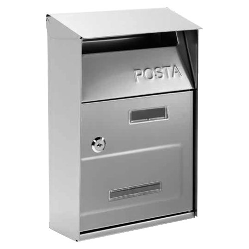 Cassetta Postale Portalettere Technomax Giglio In Acciaio Inox