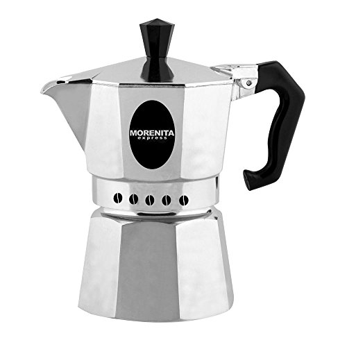 Aeternum Morenita Caffettiera 6 Tazze Aeternum, 6 Cups, Alluminio, Argento