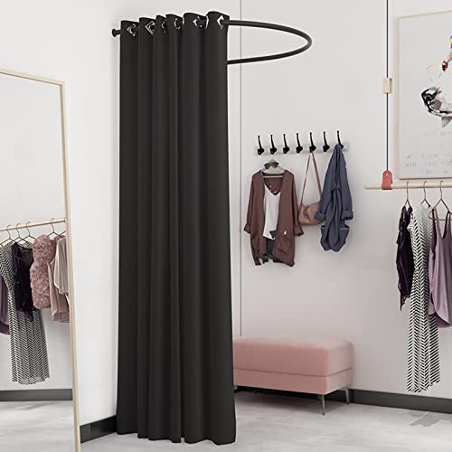 Camerino Mobile Spogliatoio, Semplice Portatile Tenda Per Negozio Di Abbigliamento E Sartoria, Tenda Divisoria Temporanea Per Ufficio Dormitorio Cabin