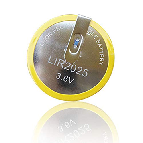Buwei Lir2025 Batteria Ricaricabile 3.6 V Batteria A Bottone Con Copertura Per Chiave A Distanza Per Auto Per E46 E39 E36 E38 E34