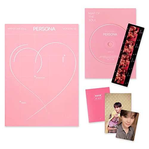 Bts – [Map Of The Soul: Persona] (Versione 02) Photo Book + Cd + Mini Book + Photocard + Postcard + Photo Film + 1 Pocket Hand Mirror + 5 Foto Extra