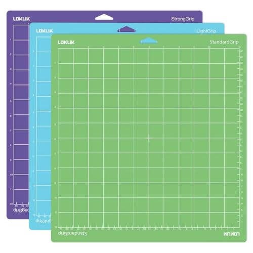 Loklik Tappetino Da Taglio, Blu/Verde/Viola, Taglia Unica